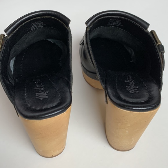 MADEWELL Kiltie Fringe Clog Heel Size 5.5 - Picture 11 of 12